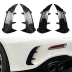 Pair Rear Spoiler Canard for Mercedes Benz A-Class W177 A200 A35 (2019–2022)