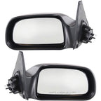 Set of 2 Manual Remote Side View Mirrors for Tacoma Pickup Truck (2000–2004)