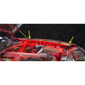 Stainless Steel Fender Caps w/Yellow LED for 2008-2019 Dodge Challenger