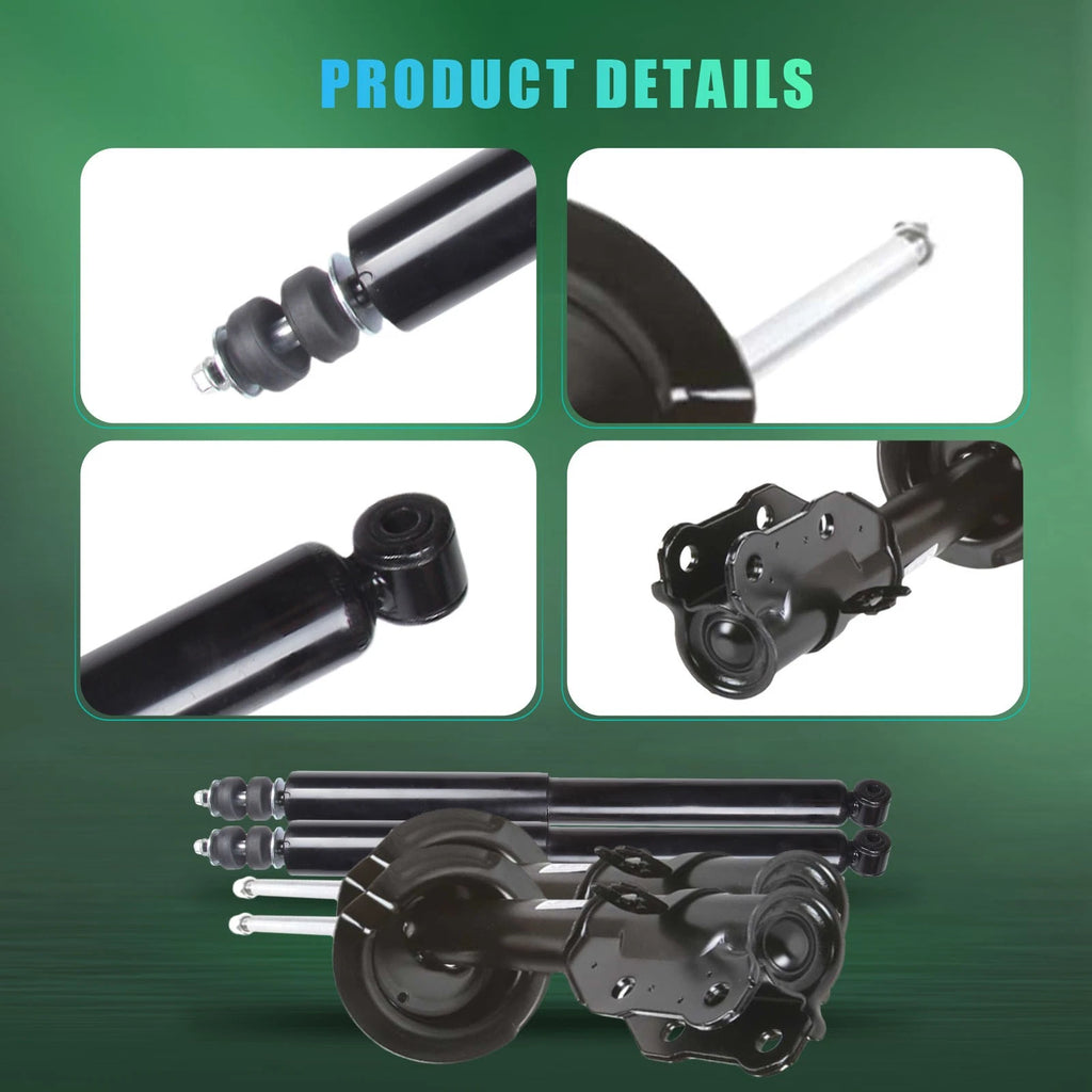Set of 4 Struts for Mazda CX-7 (2007–2012)