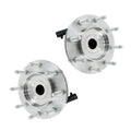 Pair Front Wheel Bearing Hubs for GMC Sierra 3500 Classic (2007) 4WD