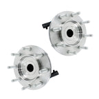 Pair Front Wheel Bearing Hubs for GMC Sierra 3500 Classic (2007) 4WD