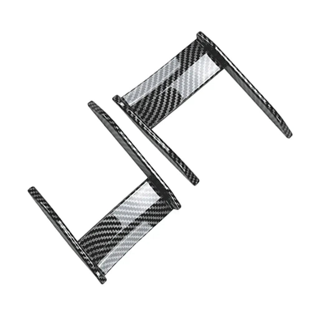 Carbon Look Front Bumper Side Spoiler for BMW 1 Series F40 (2019-2023)
