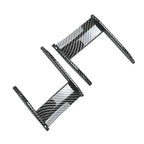 Carbon Look Front Bumper Side Spoiler for BMW 1 Series F40 (2019-2023)