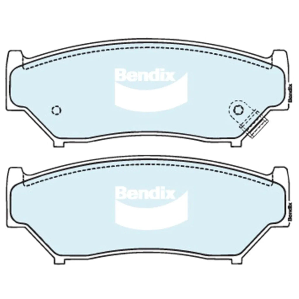 4WD Front Disc Brake Pads 2.0L for Suzuki Grand Vitara (1998 - 2005)