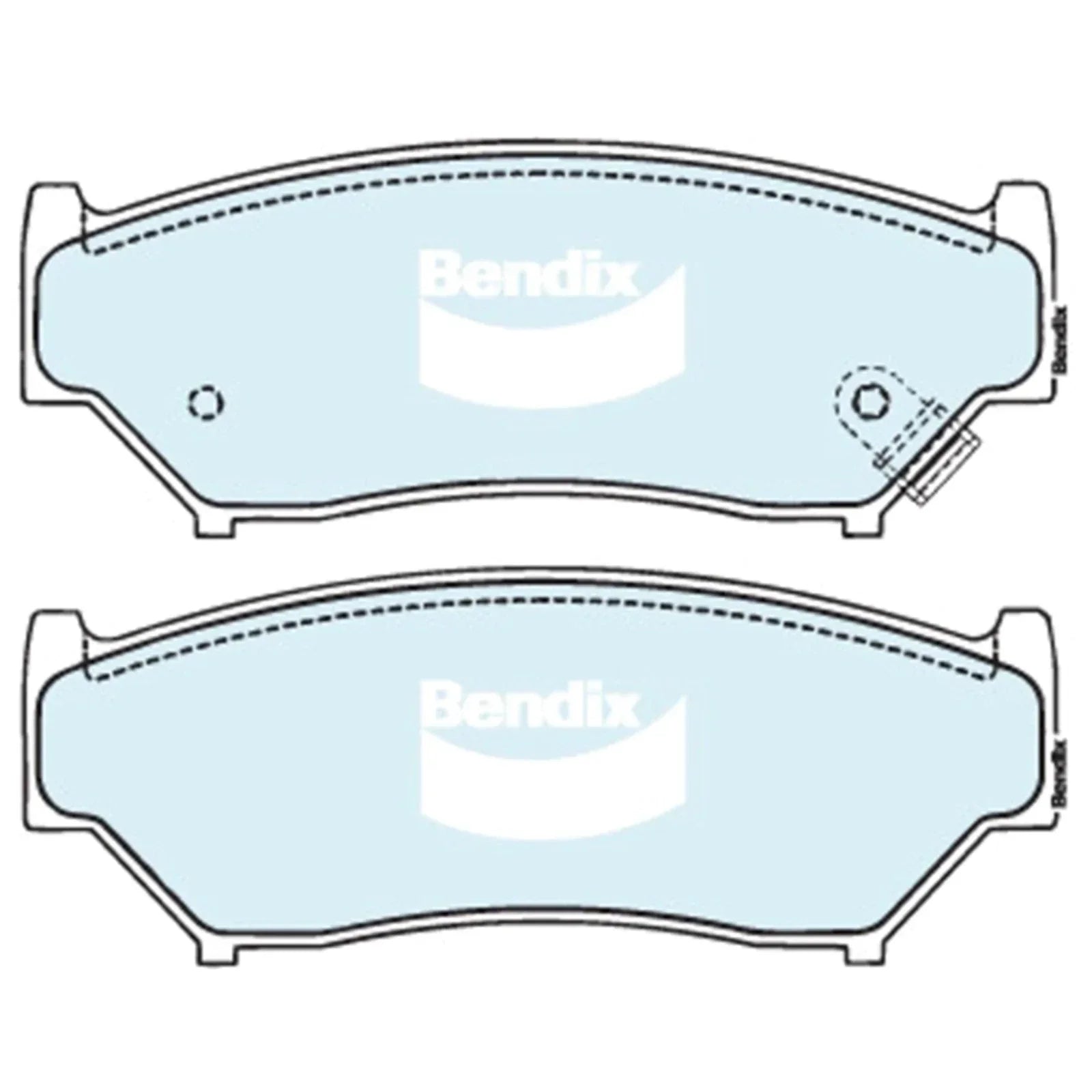 4WD Front Disc Brake Pads 2.0L for Suzuki Grand Vitara (1998 - 2005)