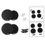 4X Boat Drain Cover Replacement Kit for Marine Drain Valve Repairs