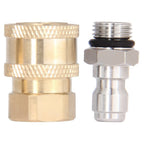 Foam Tool Adapter M14x15 Quick Connect Brass Fitting for Pressure Washer