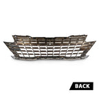 Front Bumper Upper Grille with Camera Hole Chrome for Kia Carnival (2022–2024)