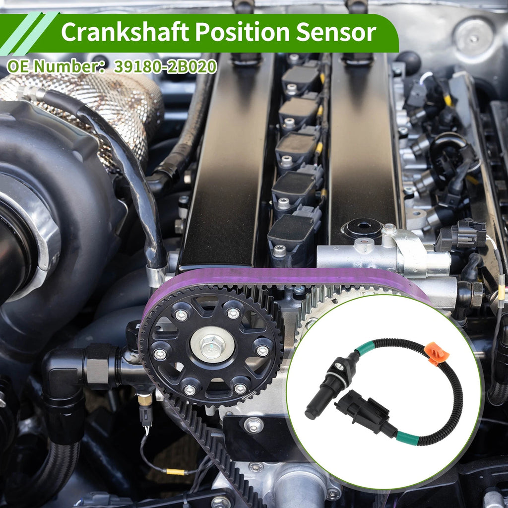 Crankshaft Position Sensor for Hyundai ix20 1.4 LPG (2010–2019) No. 39180-2B020