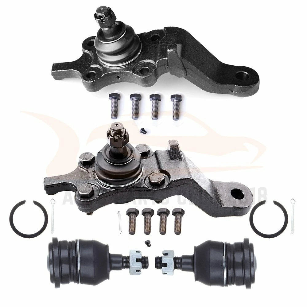 4pc Suspension Kit Front Upper Lower Ball Joints for Toyota Tundra (2000–2002)