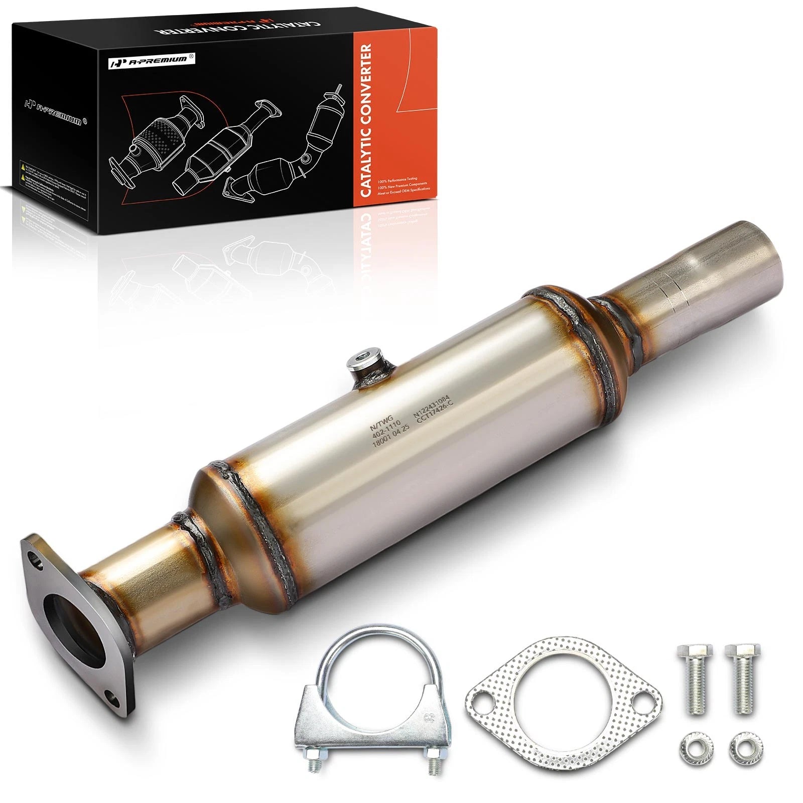 Rear Catalytic Converter for Hyundai Elantra Sonata (2011–2016)