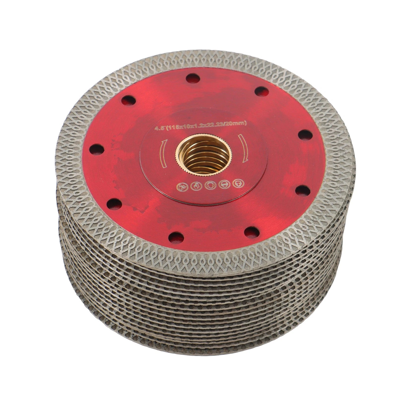 Set of 20 Diamond Blades for Angle Grinder (4-1/2 Inch)
