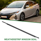 1pc Front Right Weatherstrip Window Seal No. 7571047021 for Toyota Prius (2010–2015)