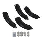 Set of 4 Front Brake Pads for Chevrolet Silverado 2500 3500 HD (2012–2019) D1565
