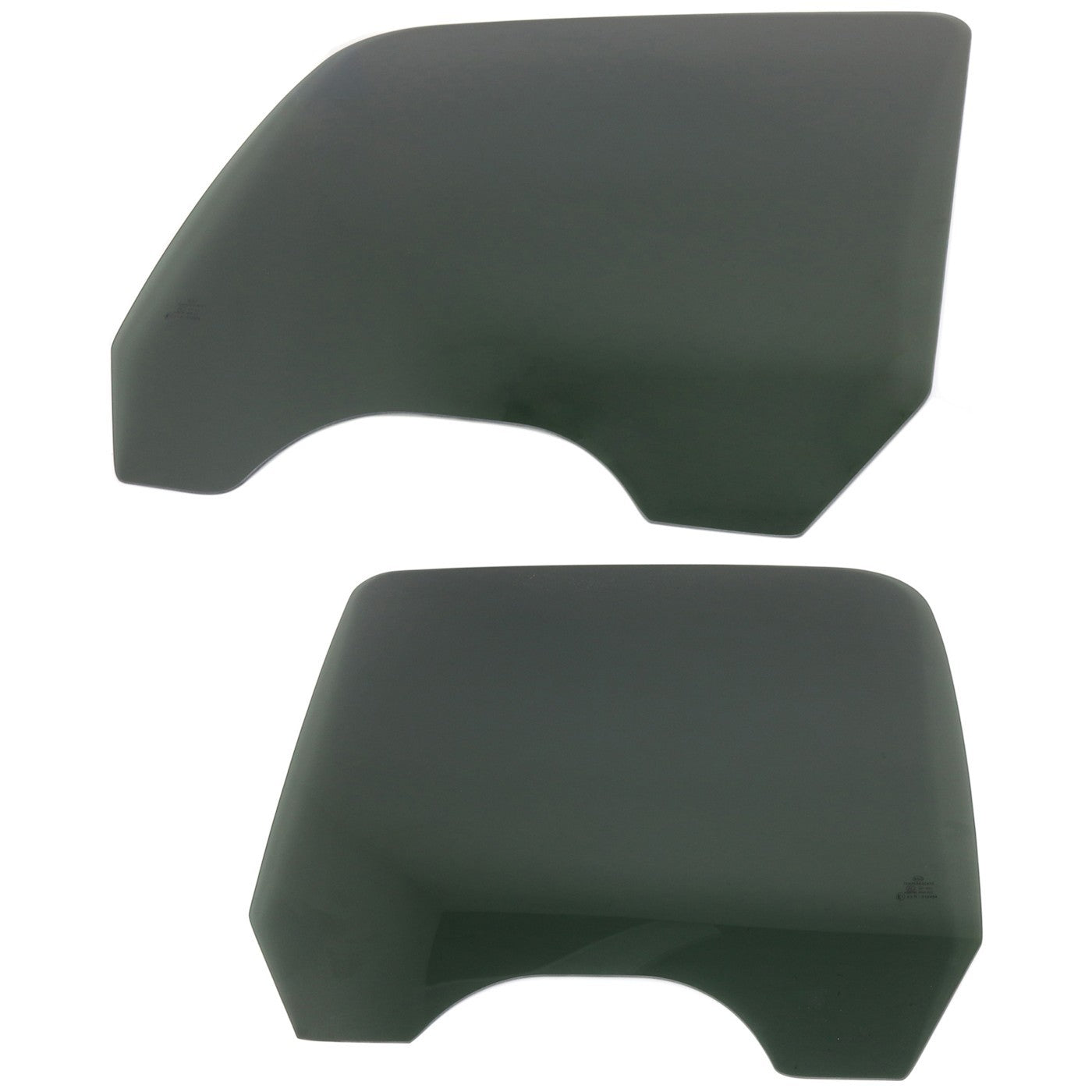 Set of 2 Rear Door Glasses for Chevy Avalanche GMC
