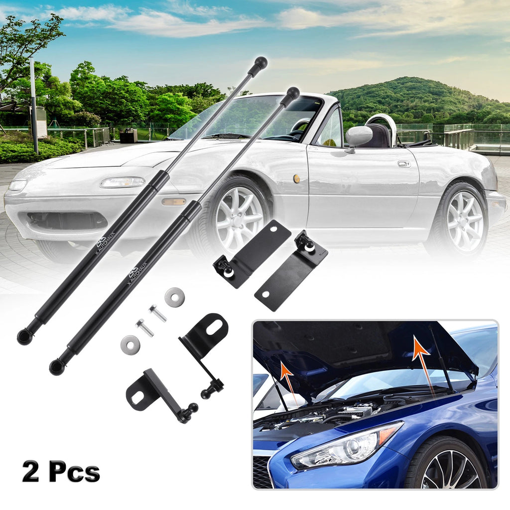 2X Front Hood Lift Supports Gas Struts for Mazda MX-5 MX5 