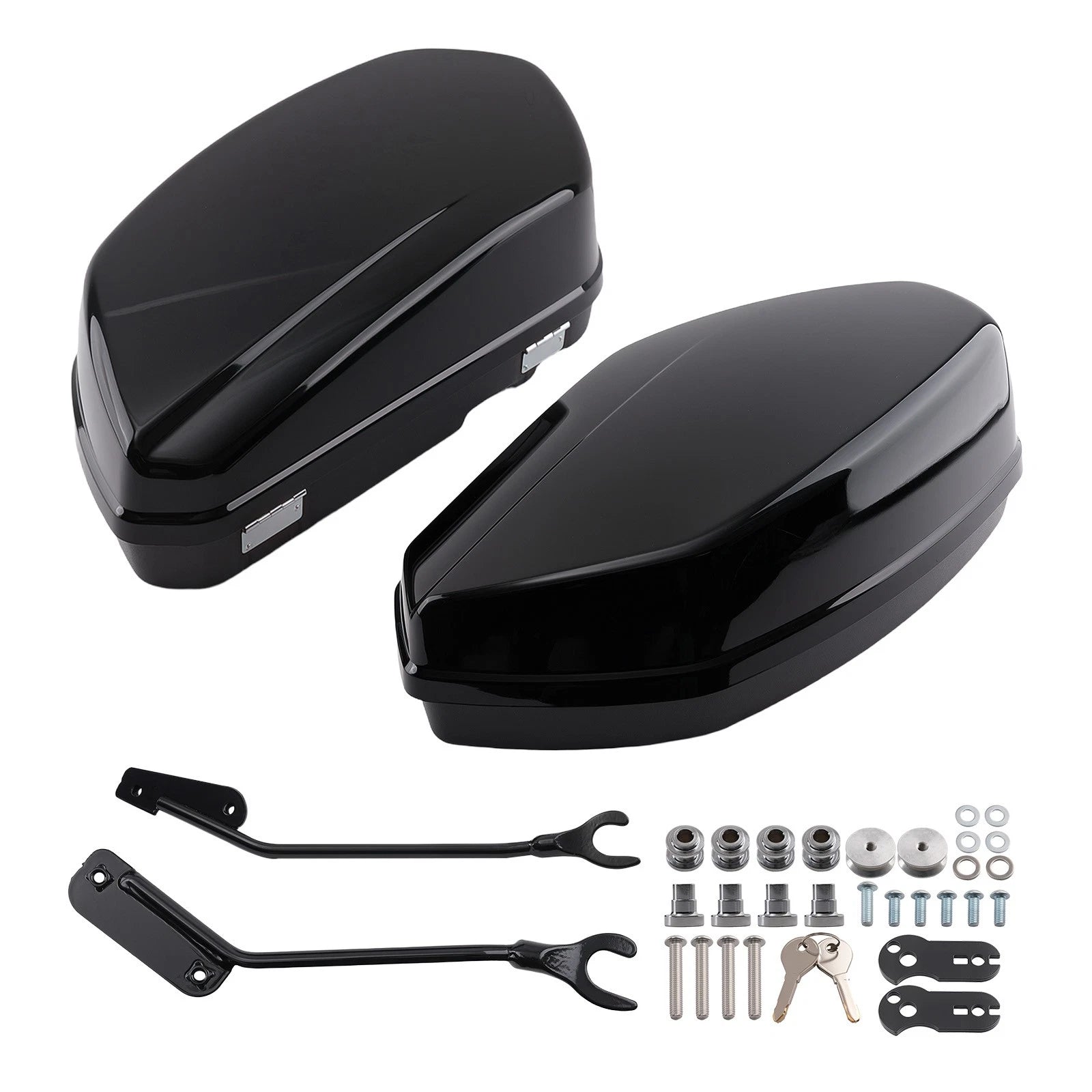 Locking Hard Saddlebags for Harley Low Rider ST FXLRST (2022–2024)