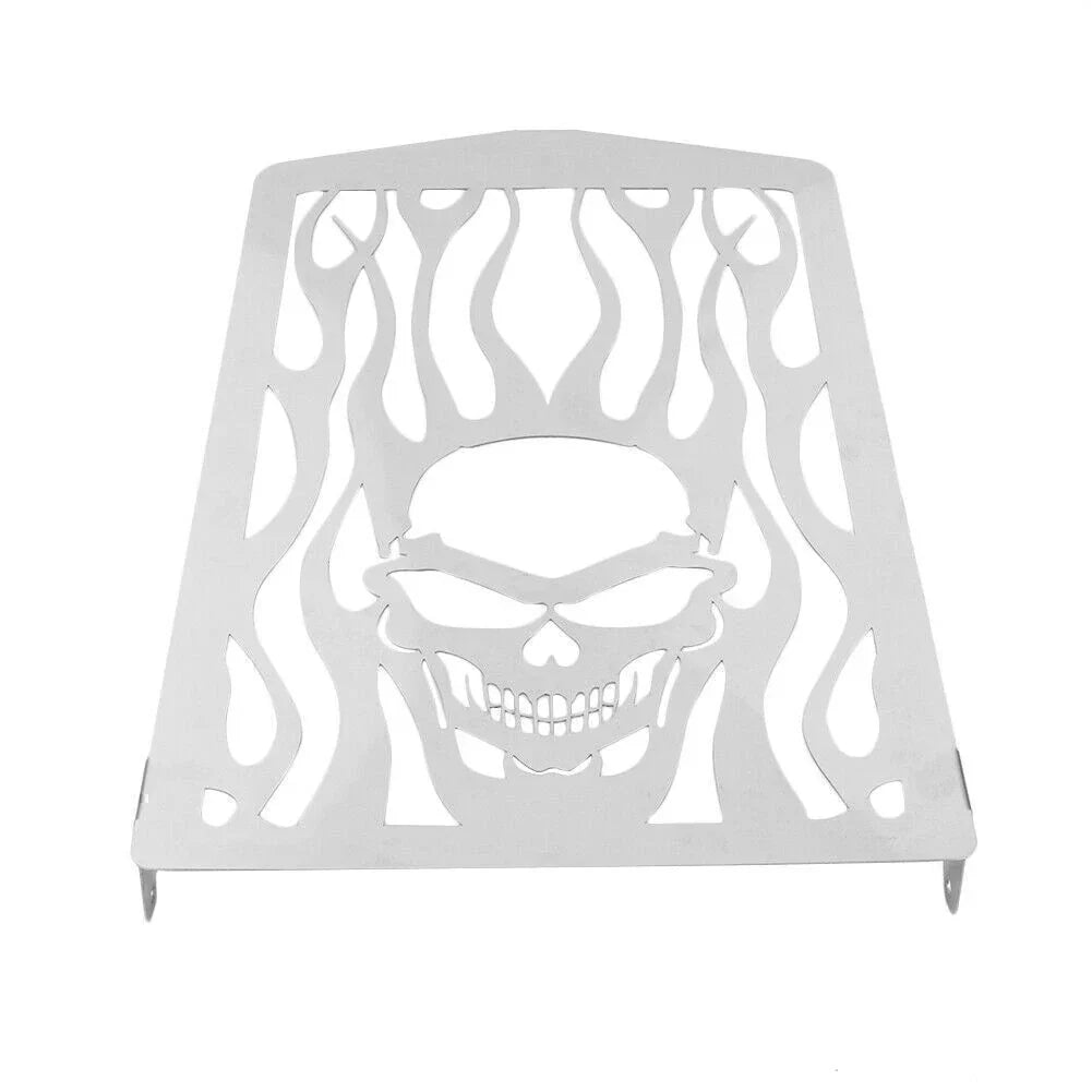 Skull Flame Radiator Grille Guard Cover for YAMAHA Royal Star XVZ13 (1996-2010)