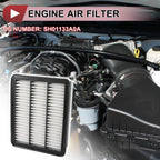 Car Engine Air Filter No.SH01133A0A for Mazda 3 (2013) 1 Pc Long Life