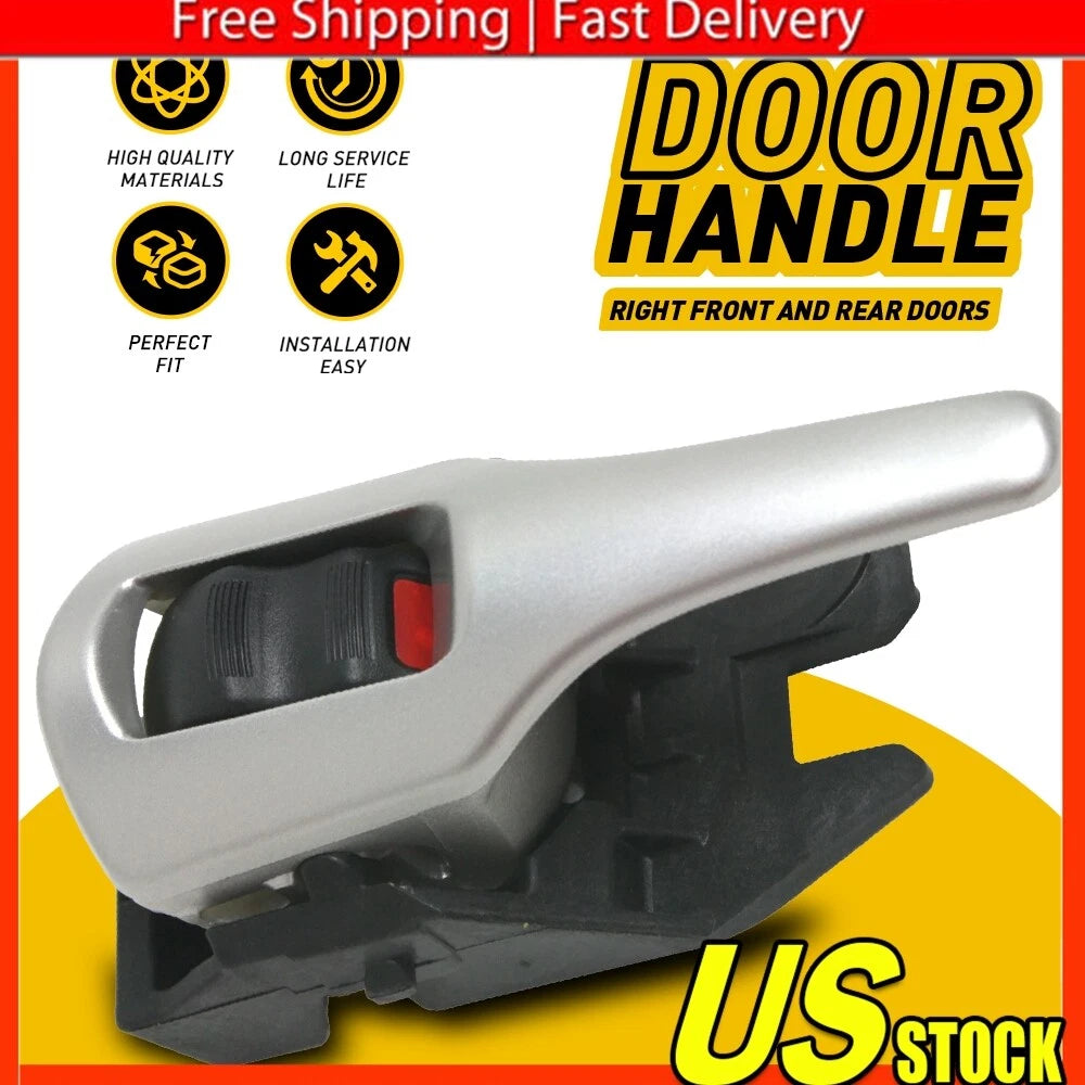 Door Handle for Toyota Corolla (2009–2013) Right Inner Black/Silver