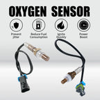 2X Up/Down Oxygen O2 Sensor for GMC Terrain (2016–2017), Pontiac G6 (2009), Saturn Aura