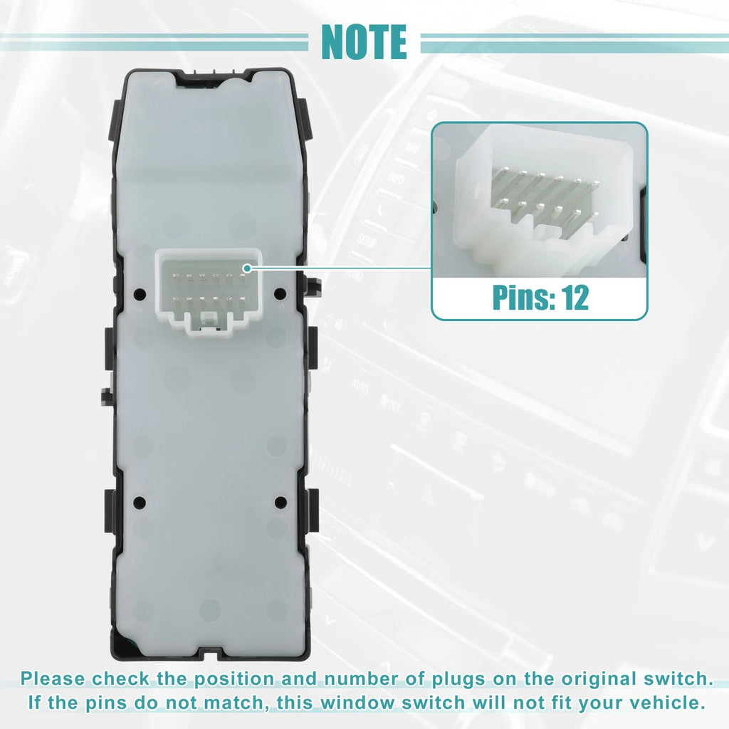 Master Power Window Switch for Dodge Challenger (2011–2014)