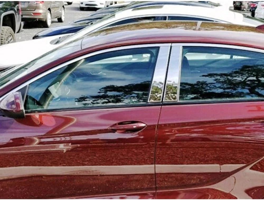 Stainless Pillar Post Trim 4pc Luxury FX for Buick Regal Sportback (2018-2020)