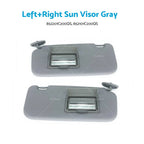 Set of 2 Sun Visors for Hyundai Getz (2002–2012) Grey