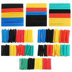 Set of 164 Heat Shrink Tubing Kit Assorted Polyolefin Insulation Sleeving