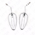 Pair Chrome Teardrop Racing Mirrors for Harley Street Bob Fat Bob (1982–2017)
