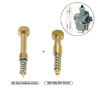 Carburetor Air Fuel Mixture & Idle Speed Adjustment Screw for Mikuni VM22