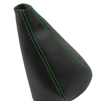 Manual Shift Boot for Honda CRX (1984–1987) Black Green Stitch