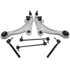 6x Front Lower Control Arms Outer Tie Rods Sway Bar for Nissan Maxima (2009–2014)