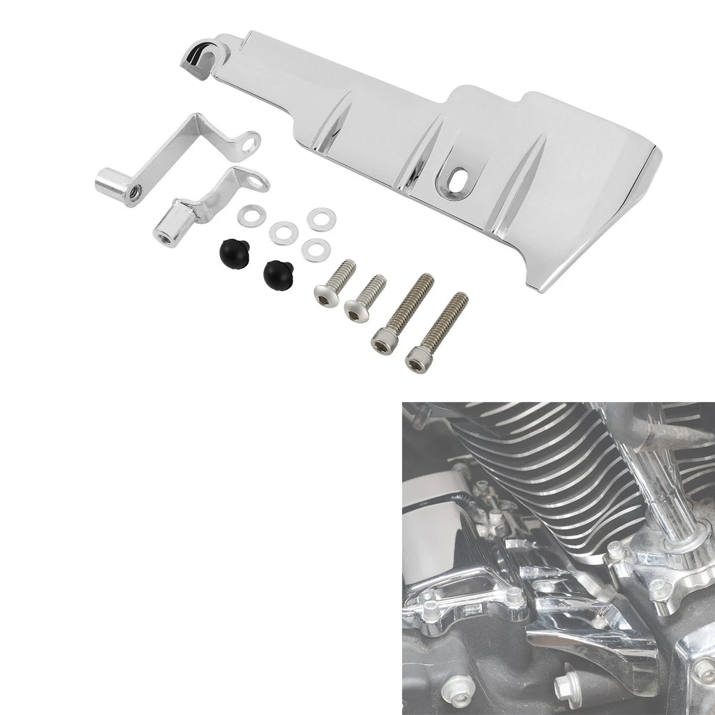 Chrome Rear Cylinder Base Cover for Harley Electra Street Road Glide (2009–2016)