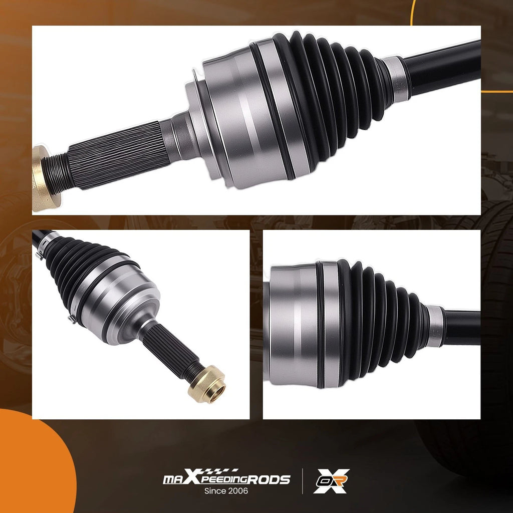 2X Front CV Axle Assembly for Honda Pilot (2009–2011) Acura MDX (2007–2009)