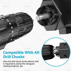 6" Electric Drill Converter to Chain Saw for Three-jaw Collet Drill