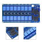 5V Relay Shield Module with Optocoupler for 16-Channel (16-Channel)