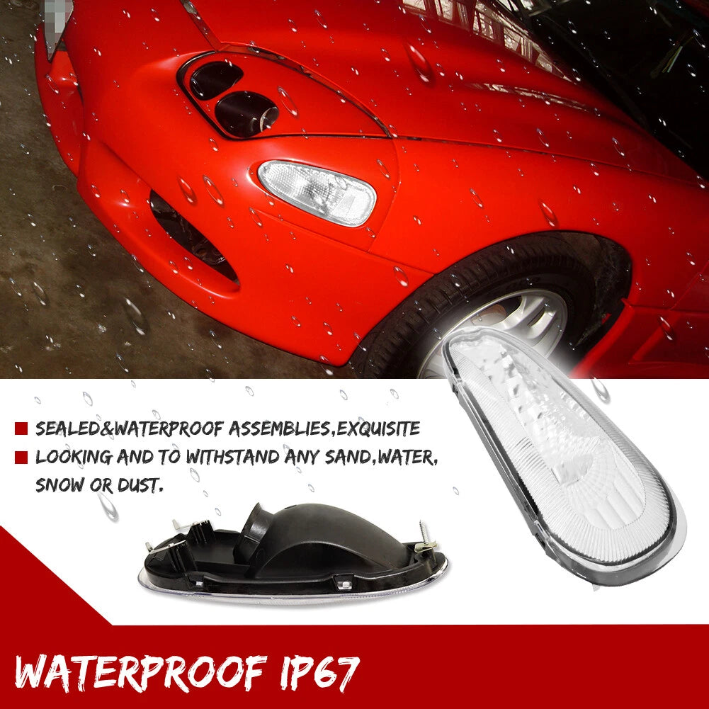 Clear Lens Front Corner Trim Cover for Mitsubishi 3000GT (1994–1998)