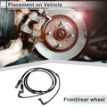 Brake Pad Wear Sensor Front & Rear for BMW X5 E70