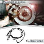 Brake Pad Wear Sensor Front & Rear for BMW X5 E70