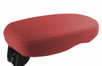 Leather Console Lid Armrest Cover for Kia Soul (2014–2019) Red