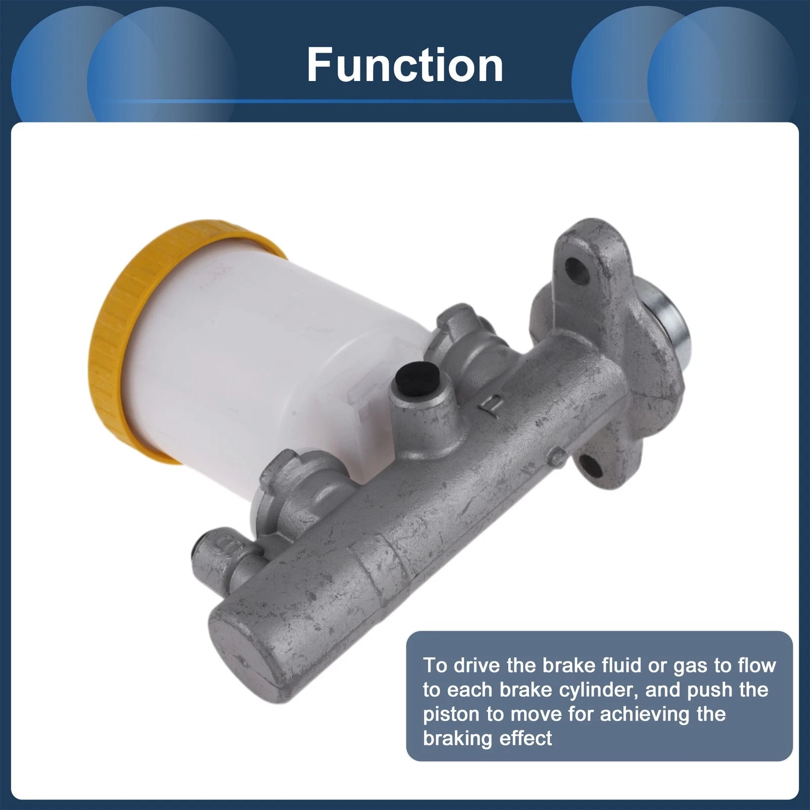Brake Master Cylinder with Reservoir No. 4601049L01 for Nissan D21 (1986–1992)