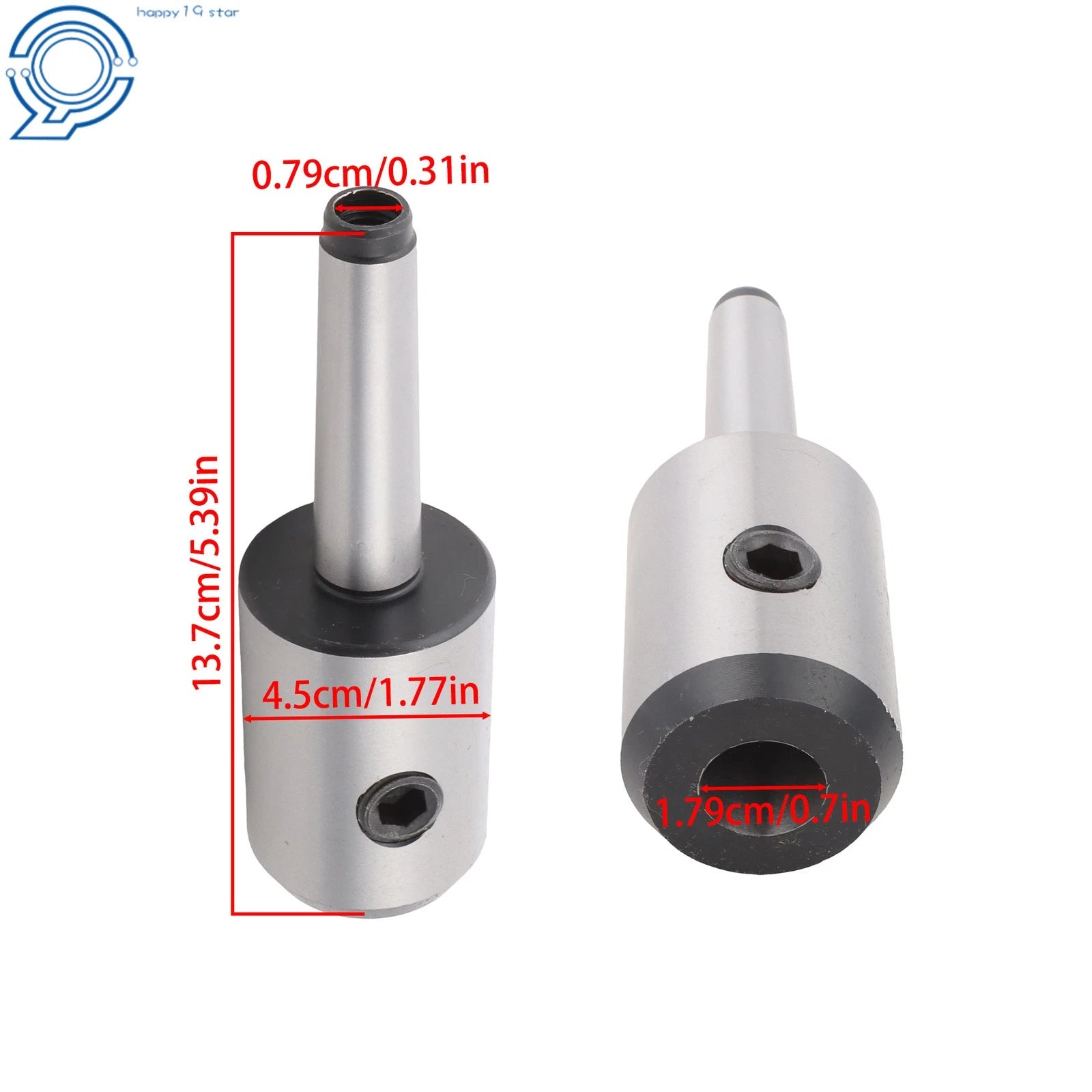 MT2 End Mill Tool Holder for 3/8-16 Drawbar (Precision)
