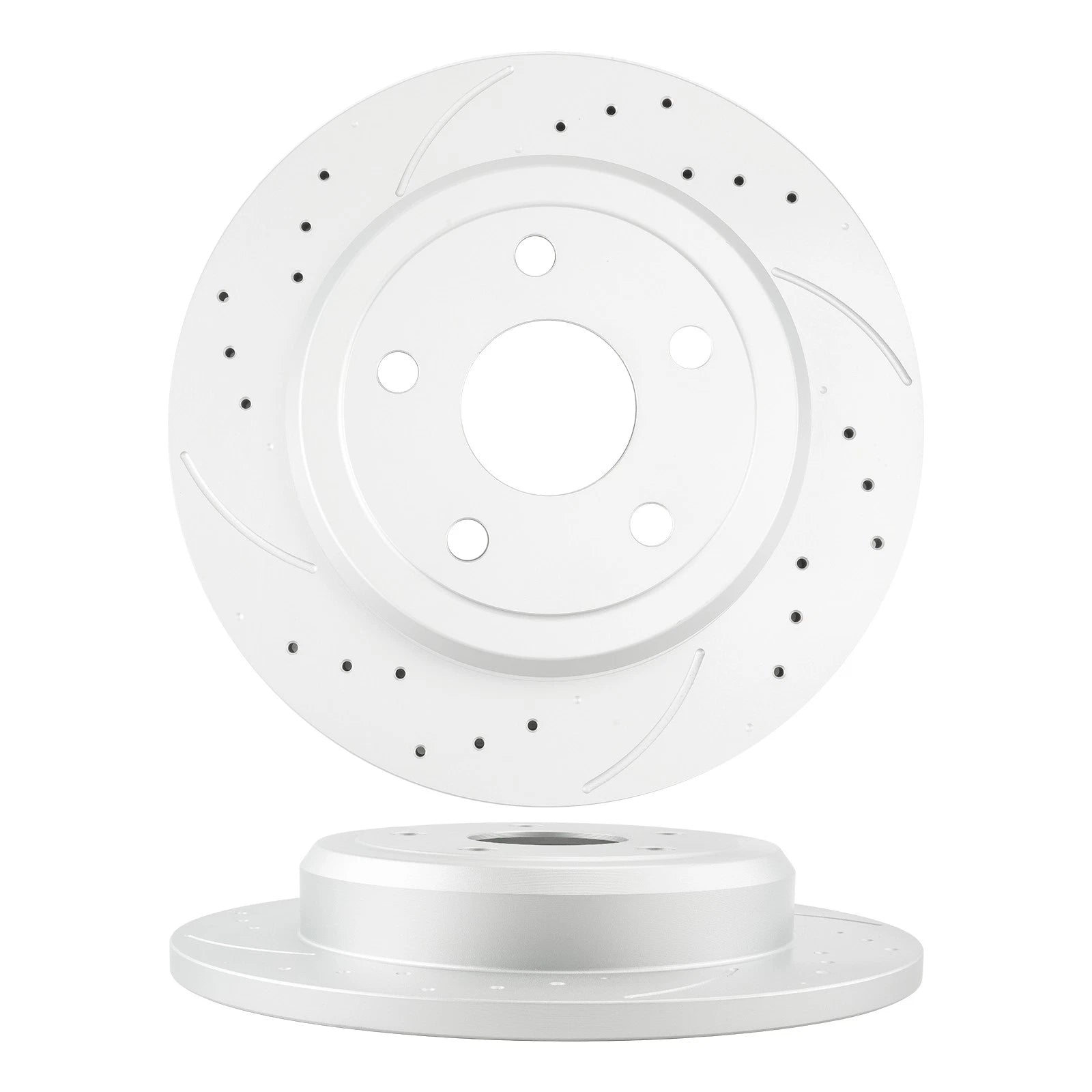 Drilled Slotted Rear Brake Kit for Jeep Grand Cherokee (2012–2020)