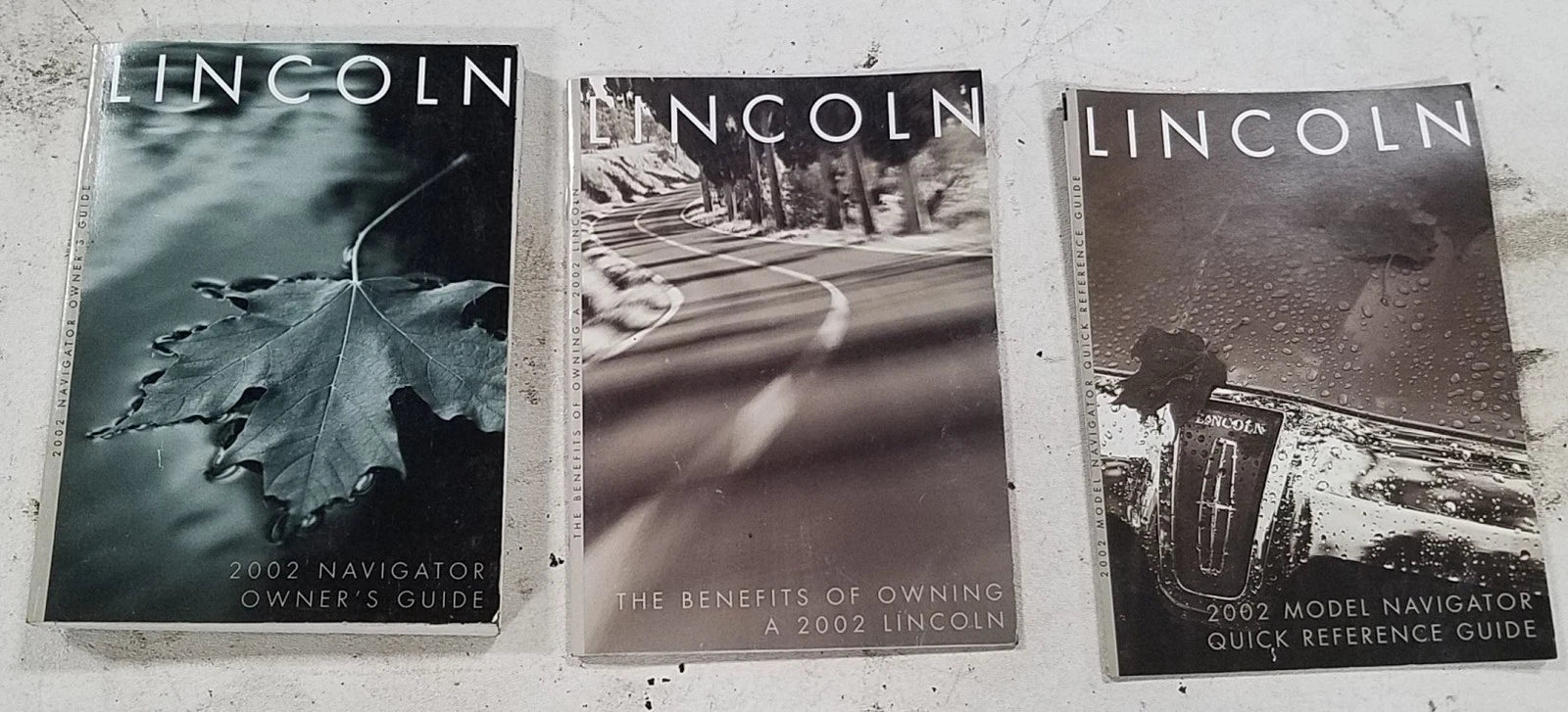 Owners Manual Collection for Lincoln Navigator (2002)