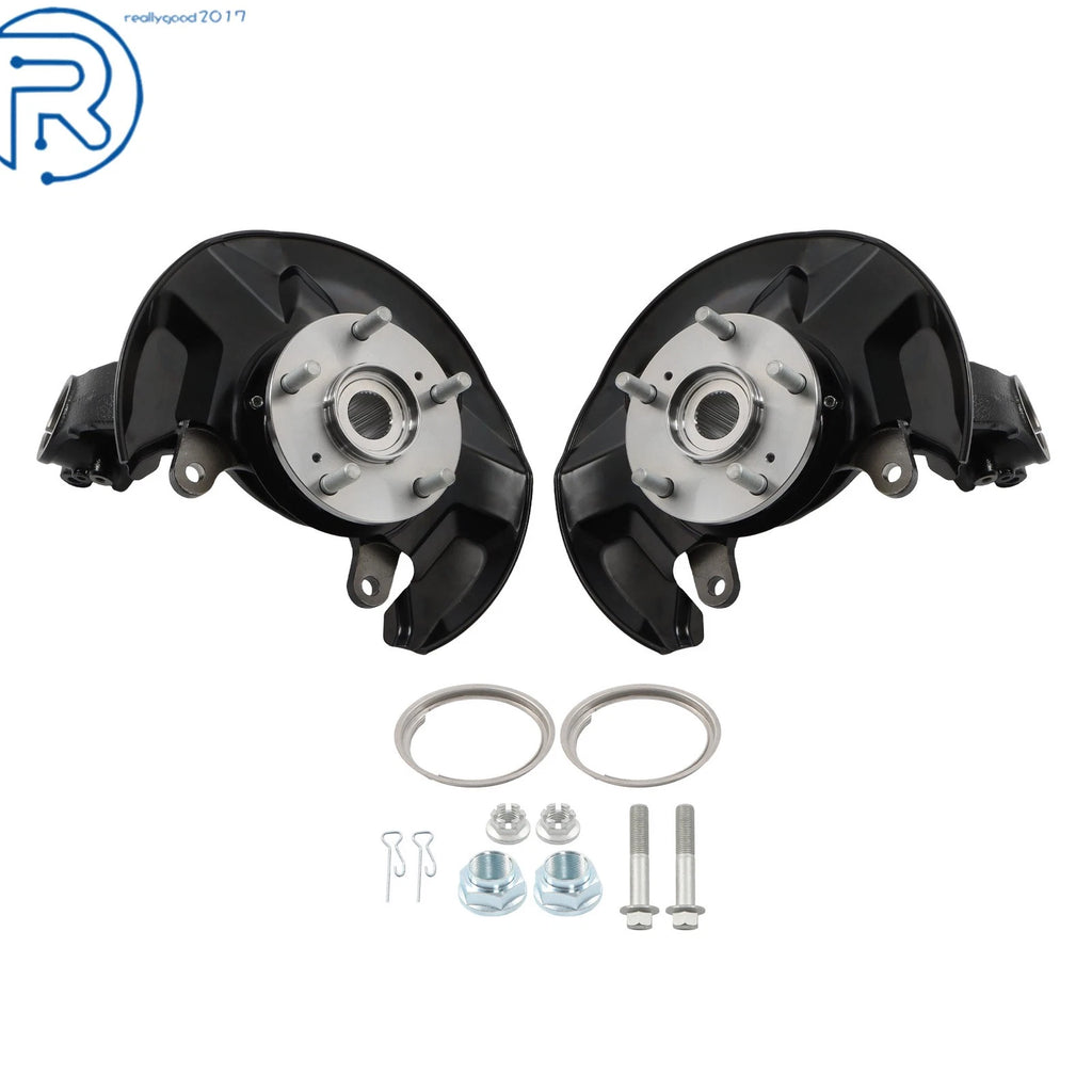 2X Front Wheel Bearing Hub Knuckle Assembly for Honda Accord (2013–2017)