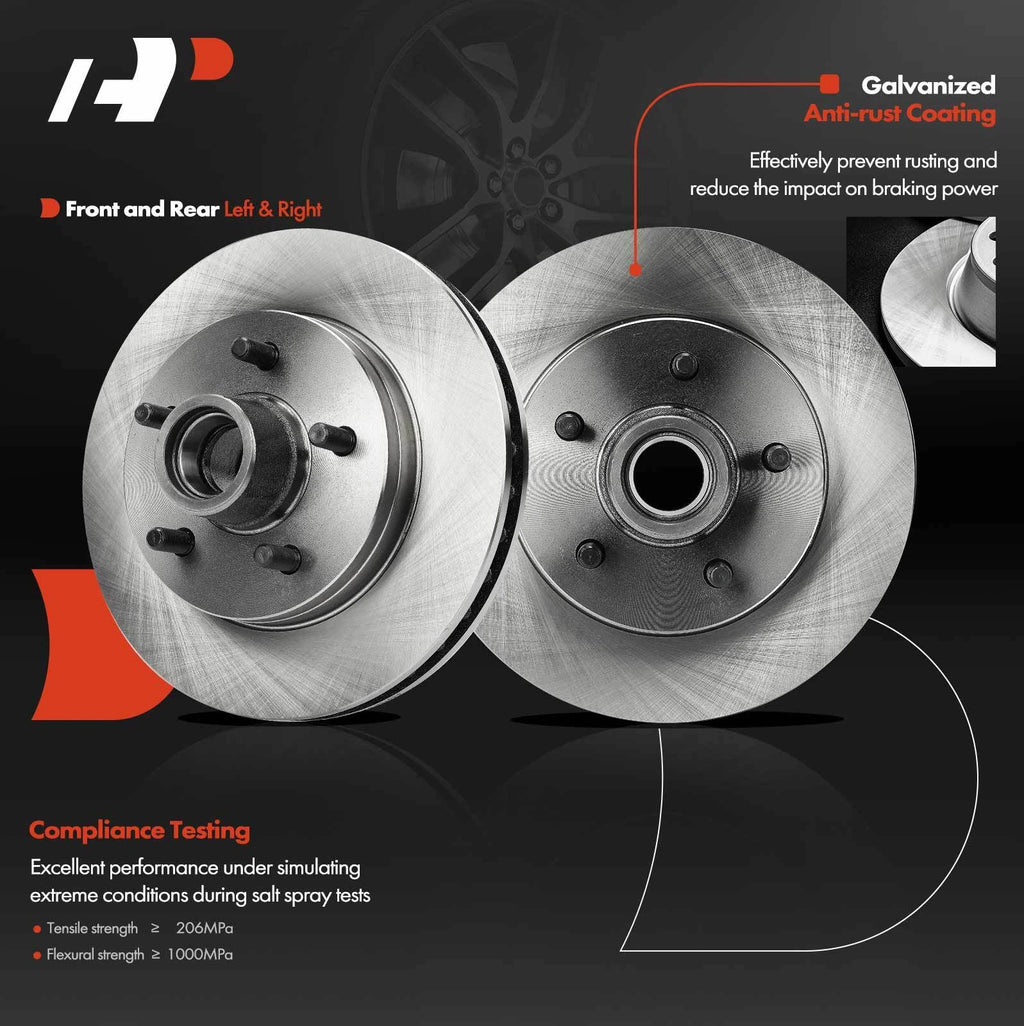 Front Disc Brake Rotors for Chevy Tahoe GMC Yukon (1995–1999)
