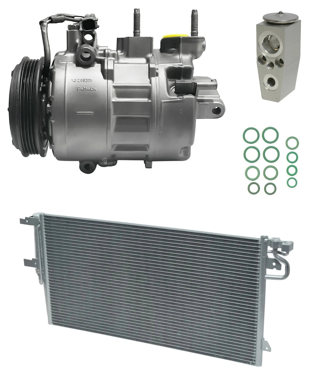 AC Compressor Kit With Condenser for Ford Escape 2.0L (2018-2018)