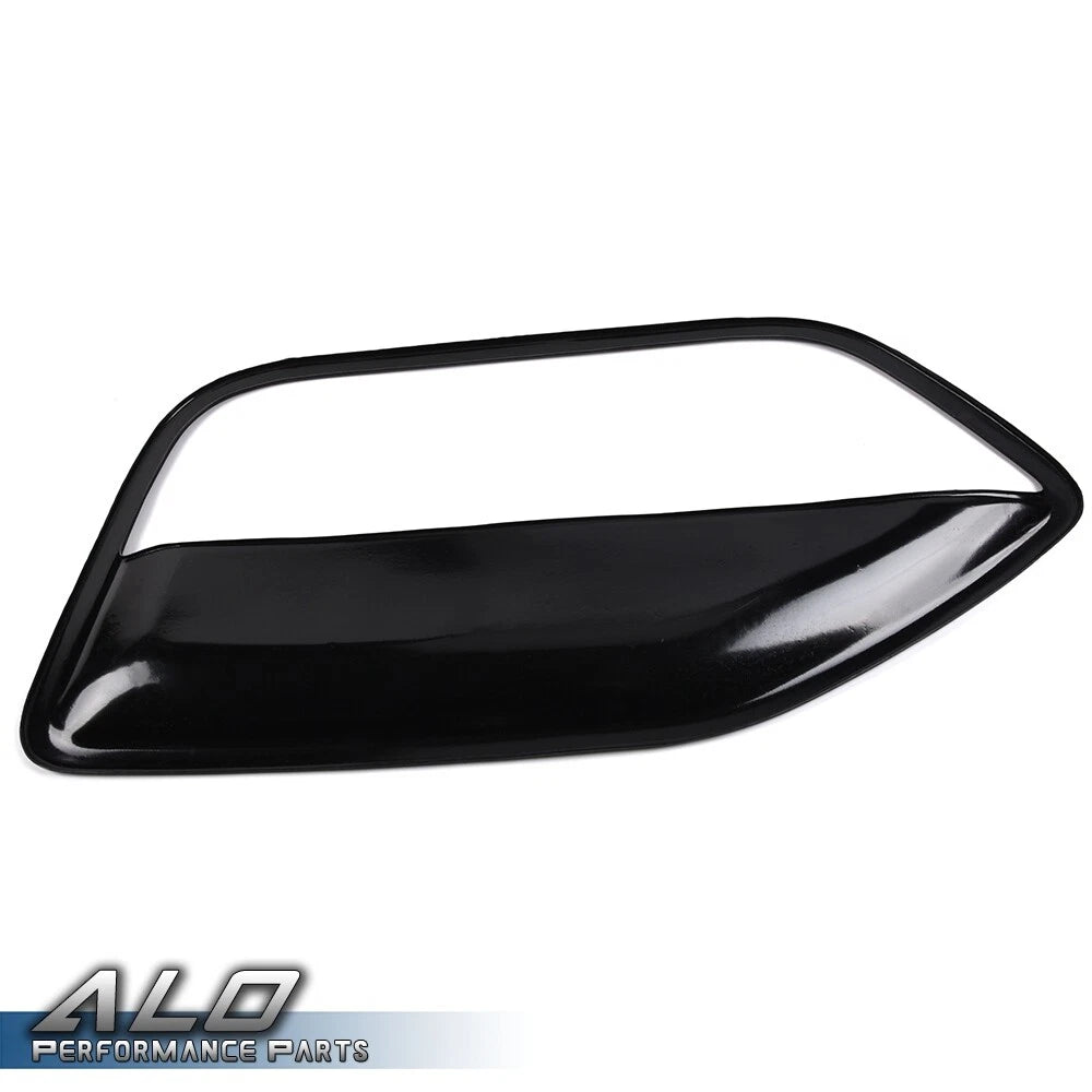 Interior Door Panel Insert Hard Cover Black for Ford Mustang (2005–2009)